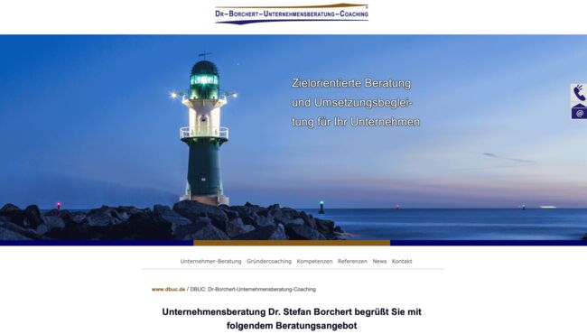 Website Erstellung für Dr. Stefan Borchert